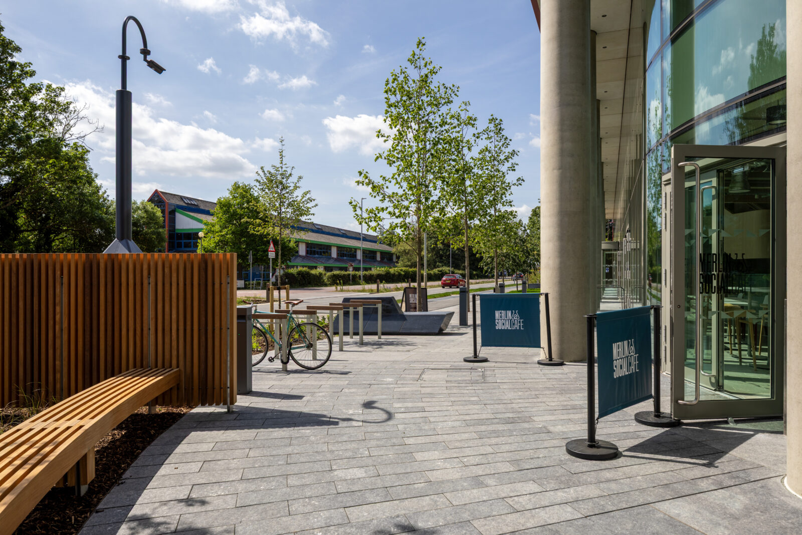 Landscaping at Merlin Place Cambridge