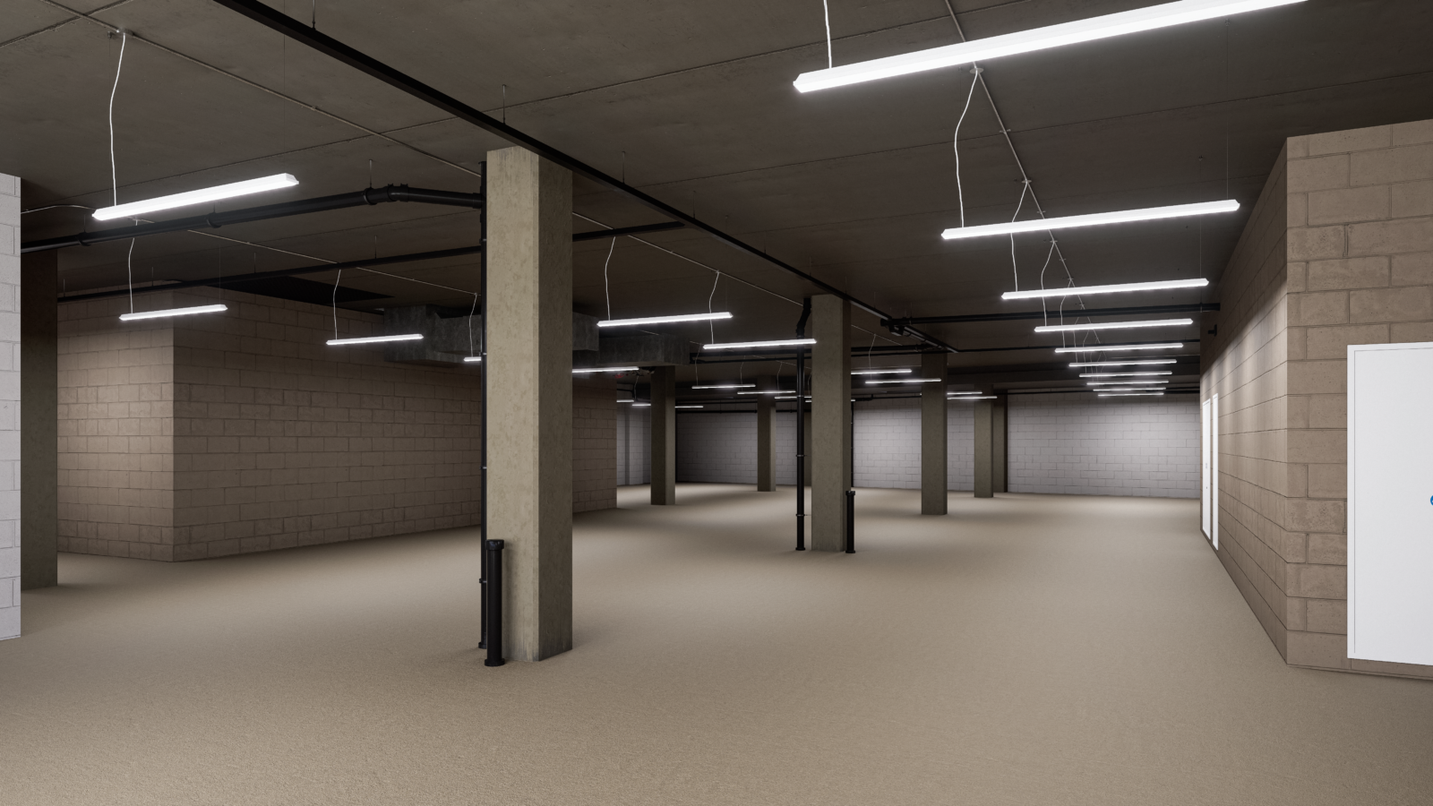 Visualisation of Versa car park