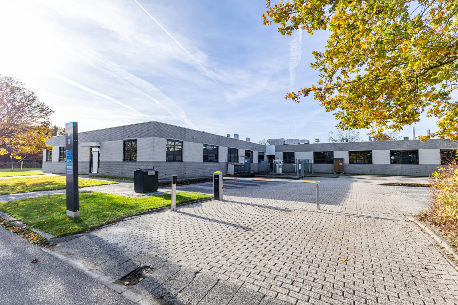 Exterior of Zernike Campus building with modern architecture
